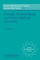 Partially Ordered Rings and Semi-Algebraic Geometry - Gregory W. Brumfiel - cover