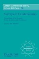Surveys in Combinatorics - cover