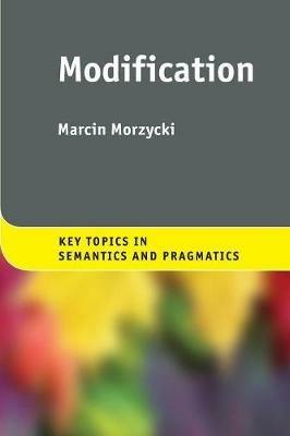 Modification - Marcin Morzycki - cover