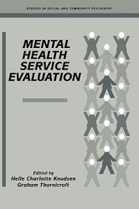 Mental Health Service Evaluation - cover