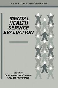 Mental Health Service Evaluation - cover