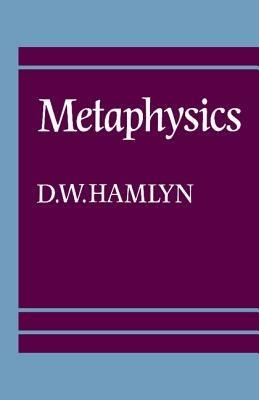 Metaphysics - D. W. Hamlyn - cover