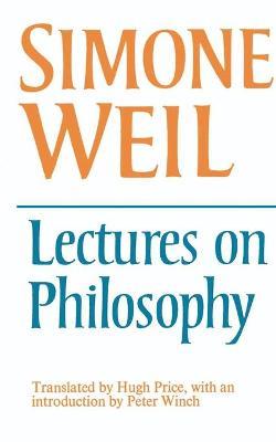 Lectures on Philosophy - Simone Weil - cover