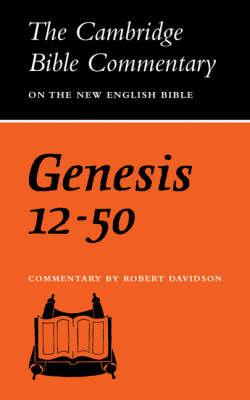Genesis 12-50 - Robert Davidson - cover