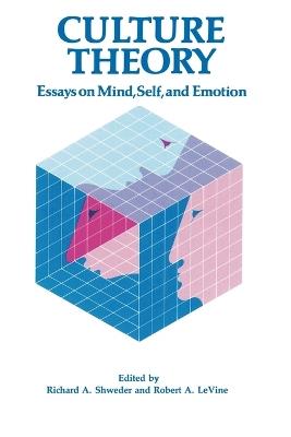 Culture Theory: Essays on Mind, Self and Emotion - cover