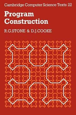 Program Construction - R. G. Stone,D. J. Cooke - cover