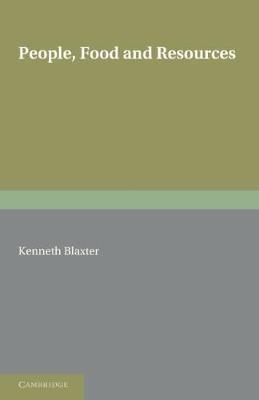 People, Food and Resources - Kenneth Blaxter - cover