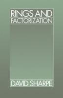 Rings and Factorization - David Sharpe - cover