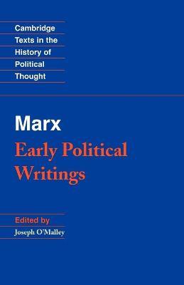 Marx: Early Political Writings - Karl Marx - cover