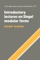 Introductory Lectures on Siegel Modular Forms - Helmut Klingen - cover