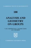 Analysis and Geometry on Groups - Nicholas T. Varopoulos,L. Saloff-Coste,T. Coulhon - cover