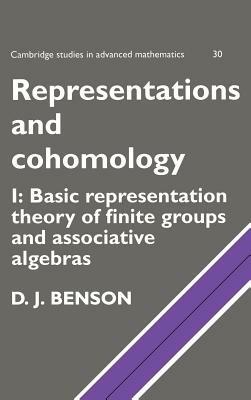 Representations and Cohomology: Volume 1, Basic Representation Theory of Finite Groups and Associative Algebras - D. J. Benson - cover