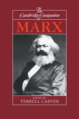 The Cambridge Companion to Marx - cover