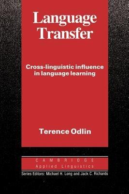 Language Transfer - Terence Odlin - cover