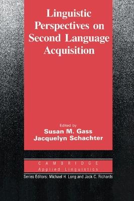 Linguistic Perspectives on Second Language Acquisition - cover