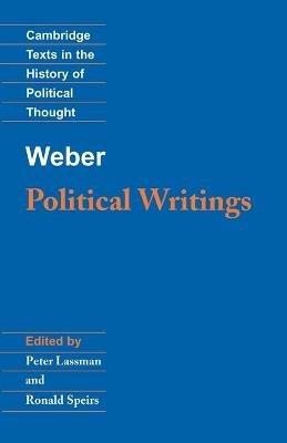 Weber: Political Writings - Max Weber - cover