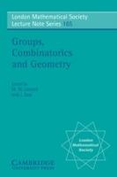 Groups, Combinatorics and Geometry - cover