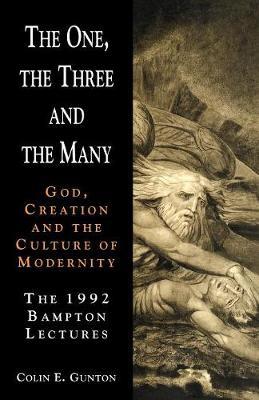 The One, the Three and the Many - Colin E. Gunton - cover