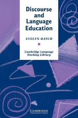 Discourse and Language Education - Evelyn Hatch - cover