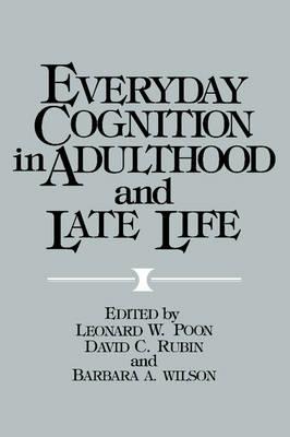Everyday Cognition in Adulthood and Late Life - cover