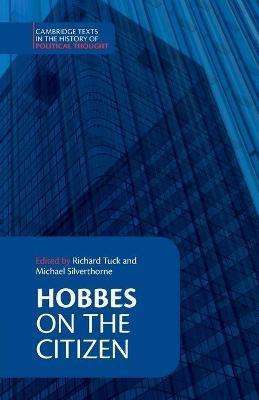 Hobbes: On the Citizen - Thomas Hobbes - cover