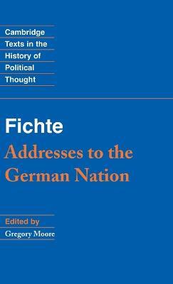 Fichte: Addresses to the German Nation - cover