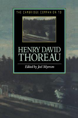 The Cambridge Companion to Henry David Thoreau - cover