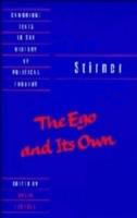 Stirner: The Ego and its Own - Max Stirner - cover
