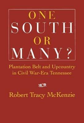 One South or Many?: Plantation Belt and Upcountry in Civil War-Era Tennessee - Robert Tracy McKenzie - cover