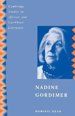 Nadine Gordimer - Dominic Head - cover