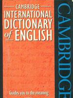 Cide cambridge international dictionary of english