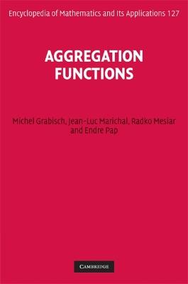 Aggregation Functions - Michel Grabisch,Jean-Luc Marichal,Radko Mesiar - cover