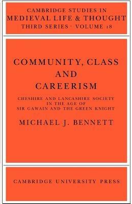 Community, Class and Careers - Michael J. Bennett - cover