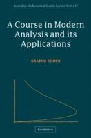 A Course in Modern Analysis and its Applications - Graeme L. Cohen - cover