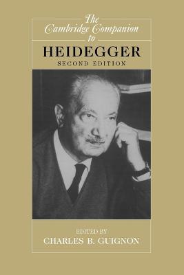 The Cambridge Companion to Heidegger - cover