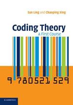 Coding Theory: A First Course