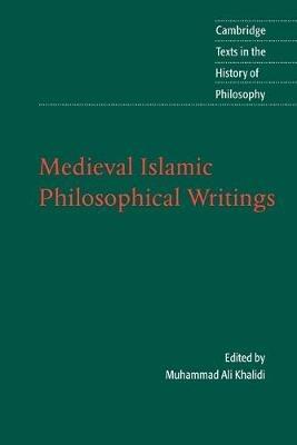 Medieval Islamic Philosophical Writings - cover