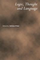 Logic, Thought and Language - cover