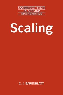 Scaling - Grigory Isaakovich Barenblatt - cover