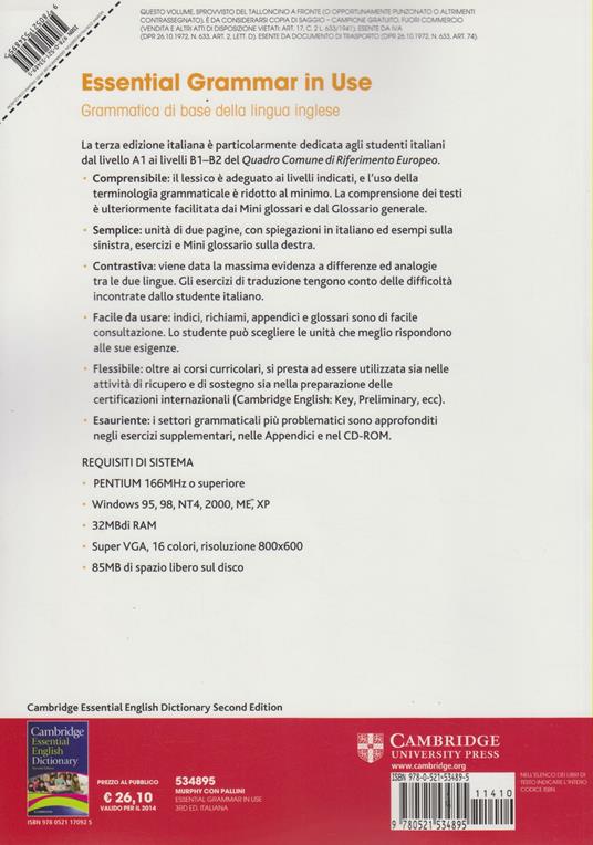  Essential grammar in use. Without answers. Ediz. italiana. Per le Scuole superiori. Con CD-ROM - 2