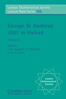 Groups St Andrews 2001 in Oxford: Volume 2 - cover
