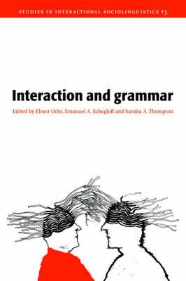 Interaction and Grammar - cover