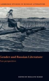 Gender and Russian Literature: New Perspectives - cover