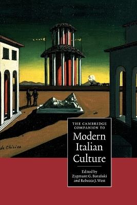 The Cambridge Companion to Modern Italian Culture - cover