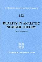 Duality in Analytic Number Theory - Peter D. T. A. Elliott - cover