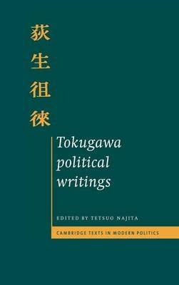 Tokugawa Political Writings - cover