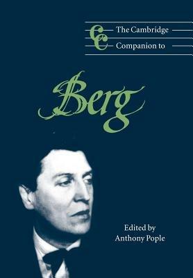 The Cambridge Companion to Berg - cover