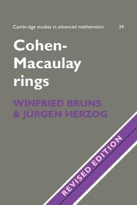 Cohen-Macaulay Rings - Winfried Bruns,H. Jurgen Herzog - cover