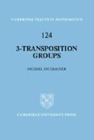3-Transposition Groups - Michael Aschbacher - cover