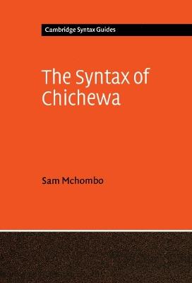 The Syntax of Chichewa - Sam Mchombo - cover